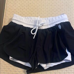 FP Movement Black and White Athletic Shorts size xs